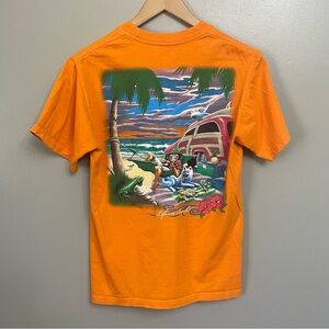 Eskimo Joes men’s small  Graphic T-Shirt tropical OSU Oklahoma state cowboys
